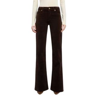 7 For All Mankind Leggy Bootcut Twisted Dojo Tailorless - Dames - Jeans - Bruin - Maat: W26 Katoen
