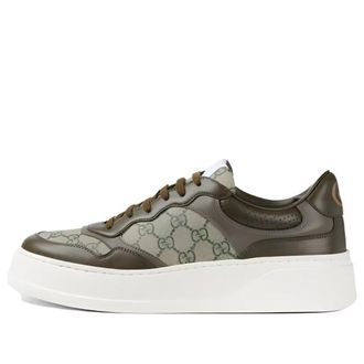 adidas Gucci GG Supreme Sneaker Beige Green 669582-UPGA0-3350