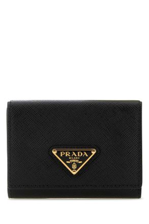 Prada Black Leather Wallet