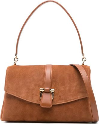 Ferragamo Front Flap Shoulder Bag