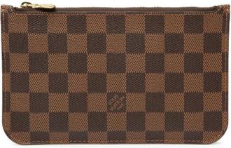 Louis Vuitton Pre-owned Clutches, female, Brown, Size: ONE SIZE Pre-owned Fabric Clutch