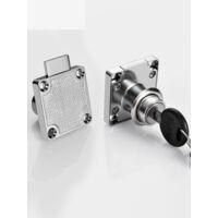 OEM Cerradura Para Caj&oacute;n De Oficina, 2 Unidades. Cerradura De Leva Cil&iacute;ndrica De Aleaci&oacute;n De Zinc Para Armario, Gabinete, Puerta, Mueble, Buz&oacute;n, Color Pla