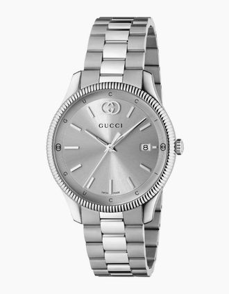 Gucci Mens Gucci YA1264232 G-Timeless Silver Dial Mens Watch
