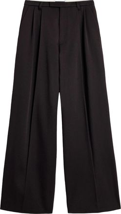 SOEUR Laumiere High-Waist Pleated Wide-Leg Pants