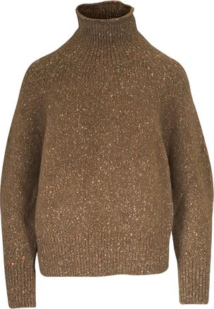 Lafayette 148 New York Lofty long-sleeve sweater - Marrone