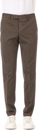 Pantaloni Torino Slim-fit broek - Heren - Slim Fit Broeken - Bruin - M - Katoen - Broeken