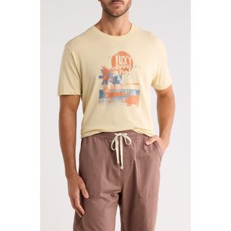 Lucky Brand Lucky Palm Tree Graphic Tee in Boulder at Nordstrom Rack, Size Xx-Large