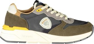 Blauer Sportschoen met Veters - Heren - Sneakers - Veelkleurig - 44 EU - Schoenen
