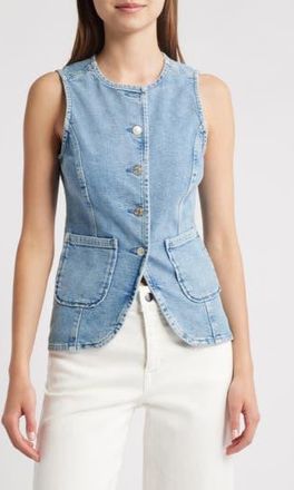 Rails Portola Denim Vest in Blue Eyed Girl at Nordstrom Rack, Size Small