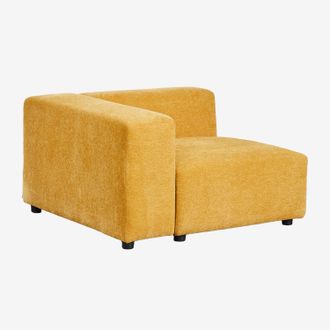 Sklum Sklum - M&oacute;dulo Esquinero Izquierdo 115x113 Cm Con Reposabrazos Alto Para Sof&aacute; Modular Bruna