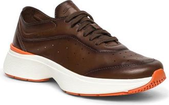 Santoni Bounce Sneaker in Brown at Nordstrom, Size 10.5