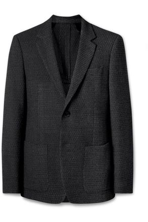 Mr P. Regular-Fit Checked Wool-Blend Boucl&eacute; Blazer
