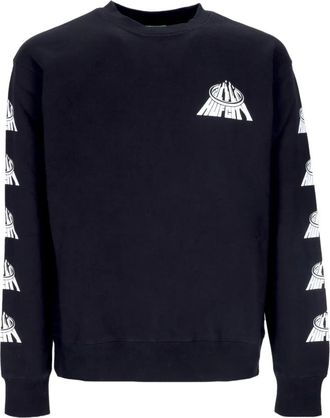 HUF Stad Crewneck Sweatshirt Zwart - Heren - Sweatshirts - Zwart - XL - Katoen - Hoodies & sweatvesten