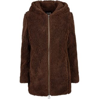 Urban Classics Dames/Dames Sherpa Jas (Bruin)