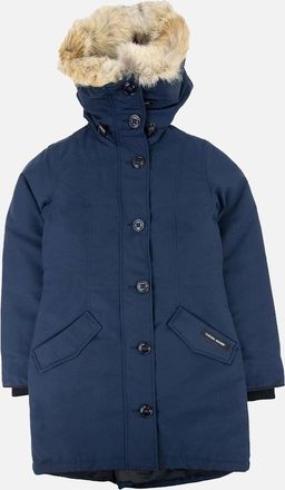 Canada Goose Womens Canada Goose Ladies Rossclair Parka Atlantic Navy - Size: 10/8