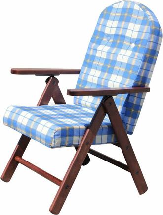 Milani Home FAGGI PRO - poltrona sdraio 4 posizioni completo di cuscino