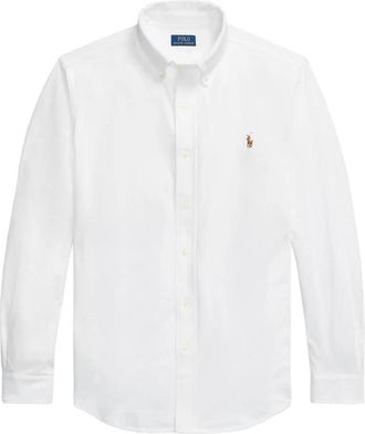 Ralph Lauren Wit Casual Overhemd met Knoopsluiting - Heren - Casual Overhemden - Wit - XL - Katoen - Overhemden