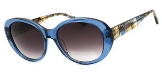 Anne Klein AK7081 400 Womens Sunglasses Blue Size 55