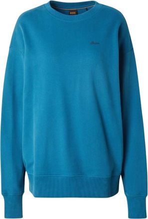 HUGO BOSS Donna, Felpe, Blu, S, new