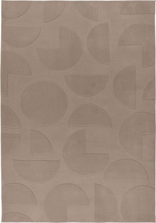 LALEE Design Teppich Focus - Taupe