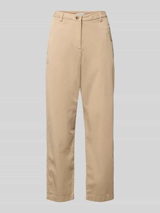 Tommy Hilfiger Slim Fit Chino aus Baumwoll-Mix in Sand, Gr&ouml;&szlig;e 34