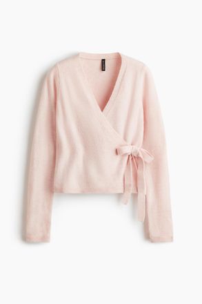 H&M Wickelcardigan - Pink
