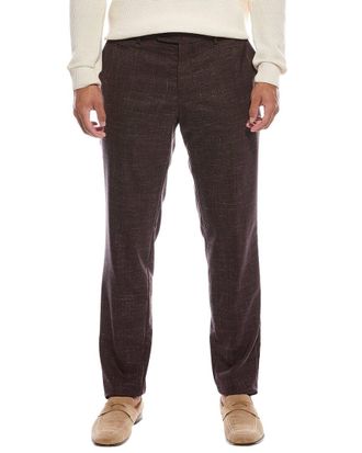HUGO BOSS Boss Hugo Boss Genius Wool & Linen-Blend Trouser