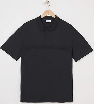 Calvin Klein Logo Taped Polo Shirt
