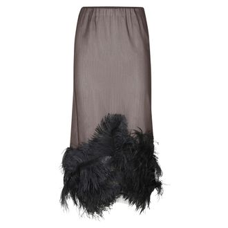 The Attico Gonne midi - - Skirts - Donna - Nero - S