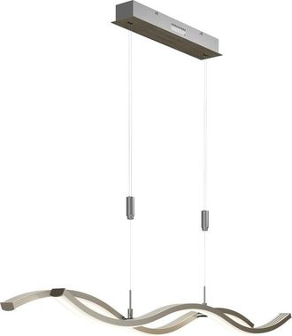 Lucande Led Mairia in Grigio da Alluminio - Lucande