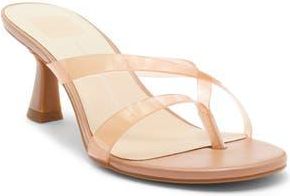 Dolce Vita Daisy Vinyl Slide Sandal in Whiskey Vinyl at Nordstrom Rack, Size 9.5