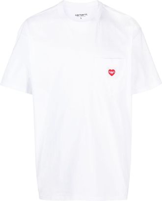 Carhartt Work in Progress Heart T-shirt - men - Cotton - S - White