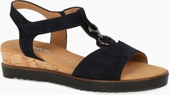 Gabor Womens Rookie Womens Sandal - Black - Size: 2.5