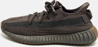 adidas Boost 350 V2 Cinder Size 40 Grey Knit Fabric Low Top Sneakers