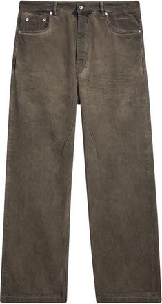 Rick Owens Geth Wide Leg Jeans in Dust at Nordstrom, Size 32