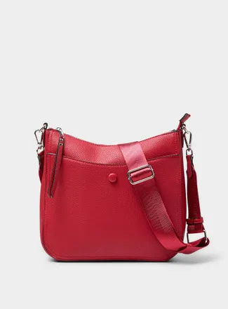 Simons Womens Metallic detail crossbody bag