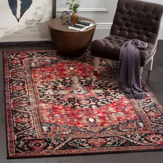 Safavieh Alfombra rojo/multicolore 160 x 229 cm