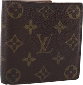 Louis Vuitton Pre-owned Bifold Portemonnee - Dames - Vintage Accessoires - Bruin - ONE Size - Vintage