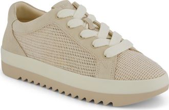 Toms Rea Platform Sneaker in Beige/Khaki at Nordstrom, Size 7.5