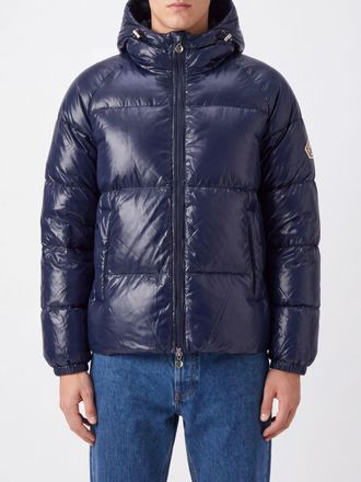 Pyrenex Piumino con cappuccio in nylon tecnico idrorepellente
