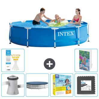 Intex Piscina Con Estructura Redonda - 305x76 Cm - 7-piezas S259