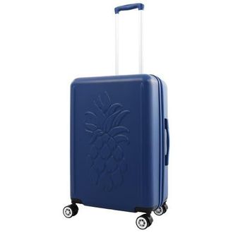 Tommy Bahama 26 Hardside Spinner Luggage with 3D Pineapple in Navy at Nordstrom