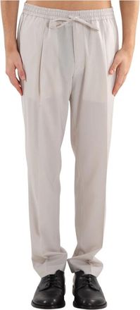 BRIGLIA 1949 Marzotto wollen broek voor Wimbledon - Heren - Slim Fit Broeken - Wit - S - Wol - Broeken