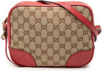 Gucci Pre-owned Gucci GG Canvas Bree Crossbody 449413 213317