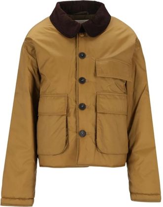 Forte_Forte My Coat - Dames - Zomerjassen - Beige - S - Katoen - Jassen