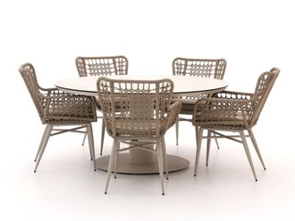 Intenso Furniture Intenso Busso/La Fonte &oslash; 150cm dining tuinset 6-delig
