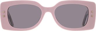 Dior DIORPACIFIC S1U Grey Rectangular Ladies Sunglasses CD40098U 72A 53