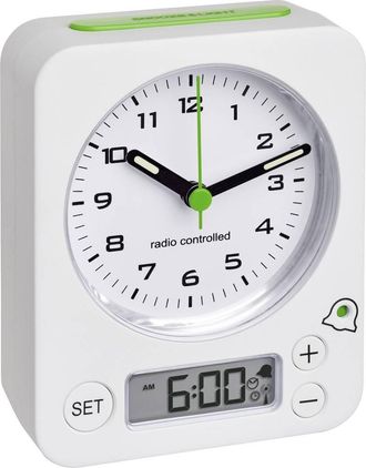 TFA Dostmann Tfa Dostmann 60.1511.02 Despertador Anal&oacute;gico Blanco