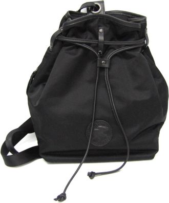 Hunting World Nylon Leather Backpack (Pre-Owned)