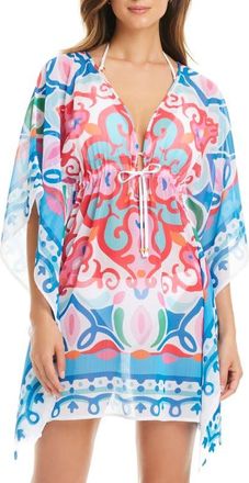 Bleu Rod Beattie Print Cover-Up Dress in Pink Multi at Nordstrom, Size Medium